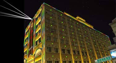 娛樂場所亮化 50*37 LED護欄管輕松搞定！