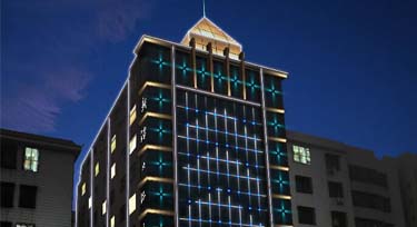 奪目的酒店外墻亮化 光臣照明為您呈現(xiàn)