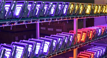 節(jié)前小高峰 光臣照明LED投光燈成客戶熱捧