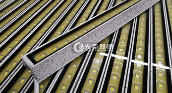 花崗巖、大理石外立面要怎么配線條燈?