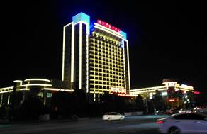 星級酒店夜景大變樣，江蘇曙光國際大酒店亮化提升