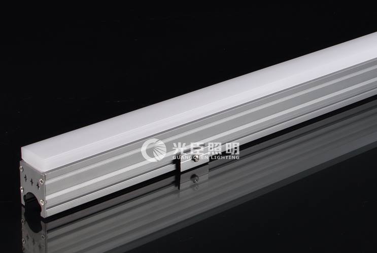 新品，光臣照明實(shí)心亞克力LED鋁材線條燈