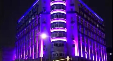 區(qū)域亮化提升，光臣照明大功率RGBW外控洗墻燈效果獲贊