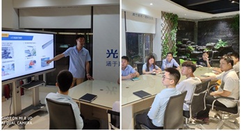 光臣企業(yè)內部多元化產品培訓，只為更好的服務客戶