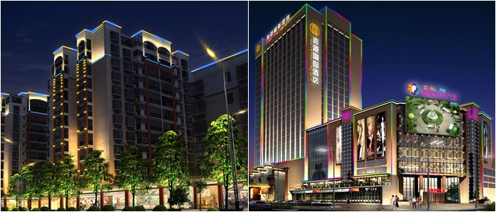 樓體亮化類型 樓體亮化類型