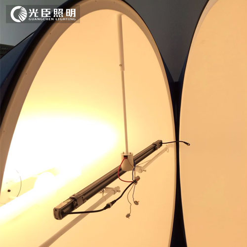 LED洗墻燈色溫測試